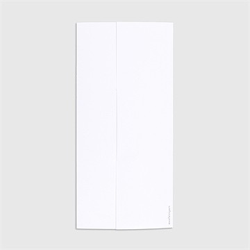 Faire-part naissance notre grand bonheur pochette - Dos du faire-part