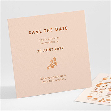 Save the Date mariage hippie
