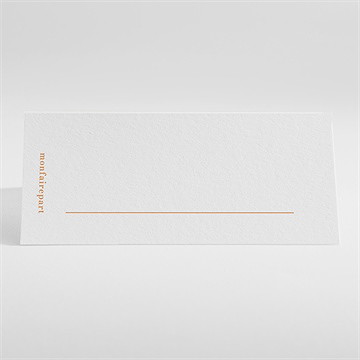 Marque-place mariage hippie - Dos du marque-place