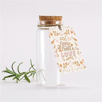 Mignonette mariage hippie étiquette