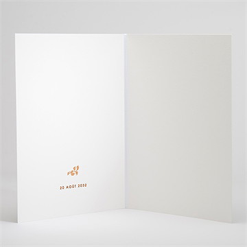 Livret de messe mariage hippie - Intérieur du livret