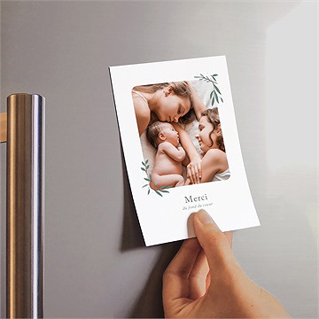 Remerciement naissance petits pictos - Mise en situation