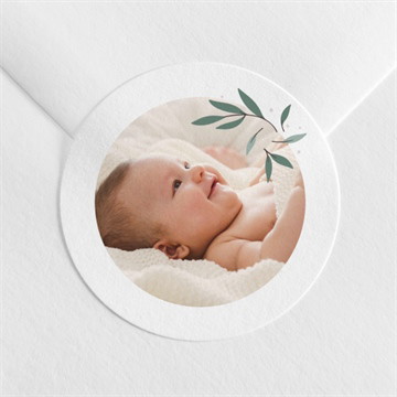 Sticker naissance petits pictos