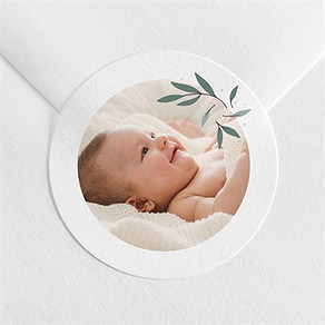 Sticker naissance petits pictos