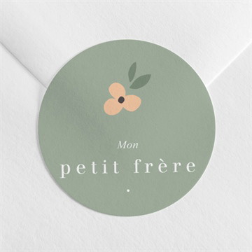 Sticker naissance mon petit frère