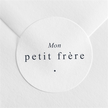 Sticker naissance joli frère