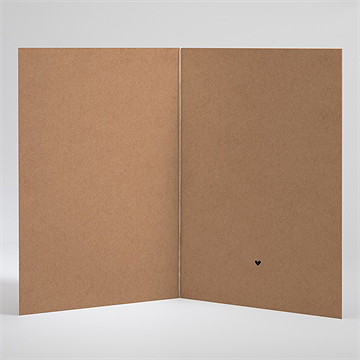 Livret de messe mariage jour j kraft - Intérieur du livret