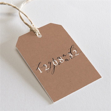 Etiquette mariage jour j kraft