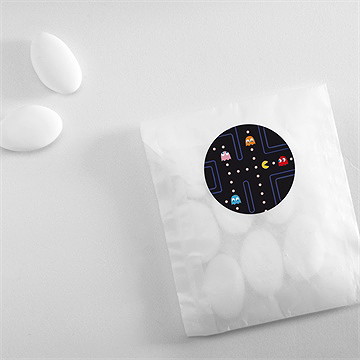 Sticker mariage geek - Mise en situation