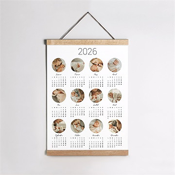Calendrier photos - Mise en situation