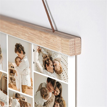 Calendrier pêle-mêle - Détail de l'affiche