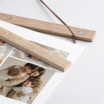 Calendrier pêle-mêle - Détail des supports en bois