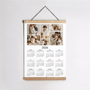 Calendrier pêle-mêle - Mise en situation