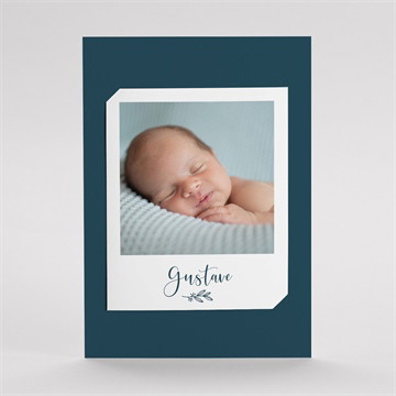 Remerciement naissance jolie touche duo