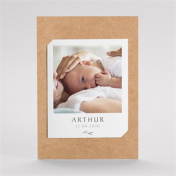 Remerciement naissance symétrie duo