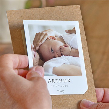 Remerciement naissance symétrie duo - Mise en situation