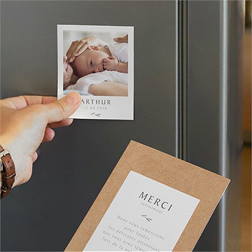 Remerciement naissance symétrie duo - Mise en situation