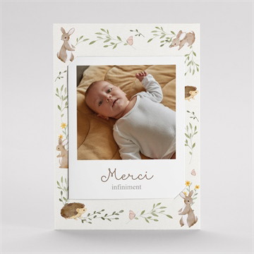 Remerciement naissance la clé des champs duo