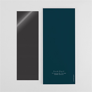 Remerciement naissance premier passeport photomaton - Dos du remerciement