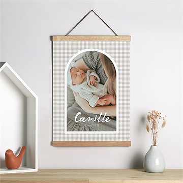 Affiche naissance vichy - Mise en situation