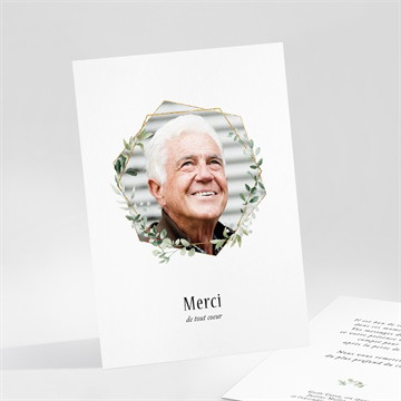 Carte recto-verso - portrait