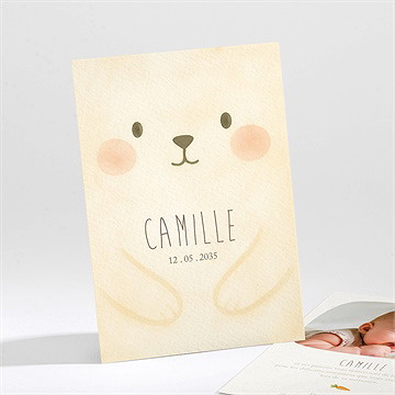 Remerciement naissance lapin mondoudou