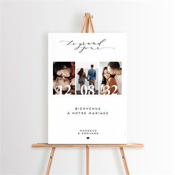 Panneau bienvenue classique photo