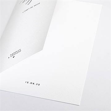 Livret de messe mariage classique photo - Détail du livret