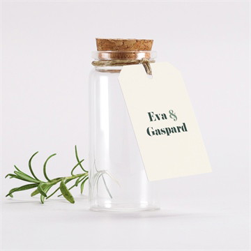 Mignonette étiquette