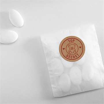 Sticker naissance dossier confidentiel - Mise en situation