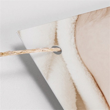 Guirlande baptême joli passeport bapteme - Vue zoomée