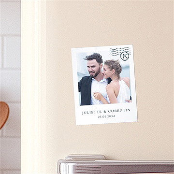 Remerciement mariage passeport marin - Mise en situation