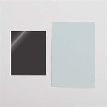 Remerciement mariage passeport marin - Dos du remerciement