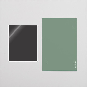 Remerciement mariage passeport tropical - Dos du remerciement