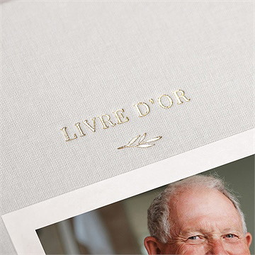 Livre d’or hommage décès - Mise en situation