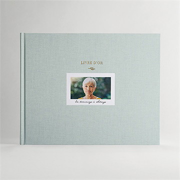 Livre d’or commémoration décès - Vue 1