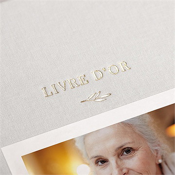Livre d’or souvenirs décès - Mise en situation