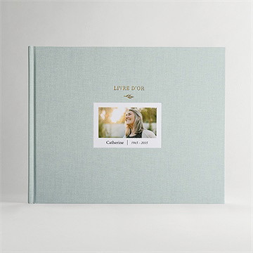 Livre d’or recueil décès - Vue 1
