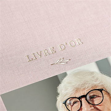 Livre d’or en souvenir décès - Mise en situation