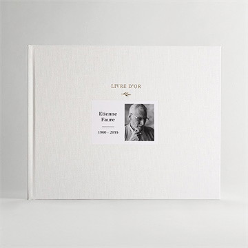 Livre d’or souvenir partagé décès
