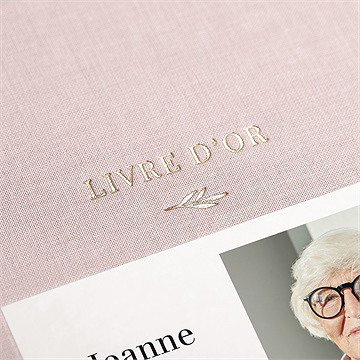 Livre d’or douce mémoire décès - Mise en situation