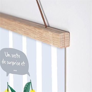 Affiche naissance mon petit citron - Détail de l'affiche