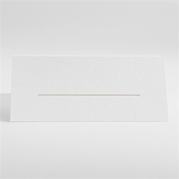 Marque-place mariage couronne d'automne - Dos du marque-place