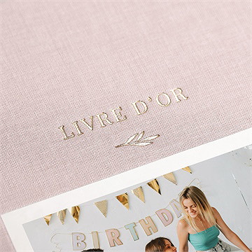 Livre d’or anniversaire original - Mise en situation