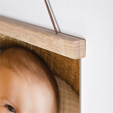 Affiche naissance photo petit coeur - Détail de l'affiche