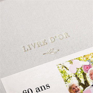 Livre d’or anniversaire 60 ans - Mise en situation