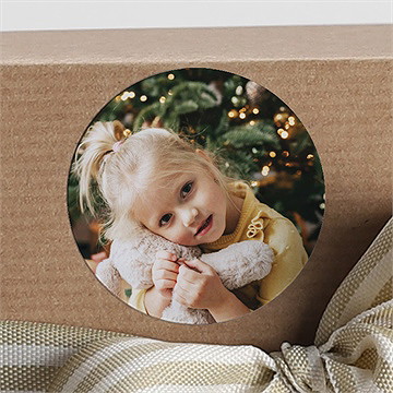 Stickers noël ma photo de noël - Mise en situation