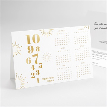 Carte de voeux festive