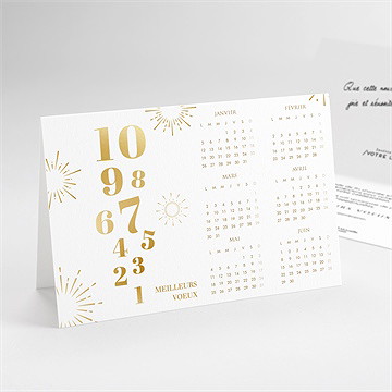 Carte de voeux festive