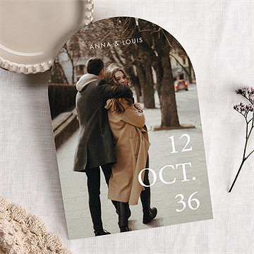 Faire-part mariage couple